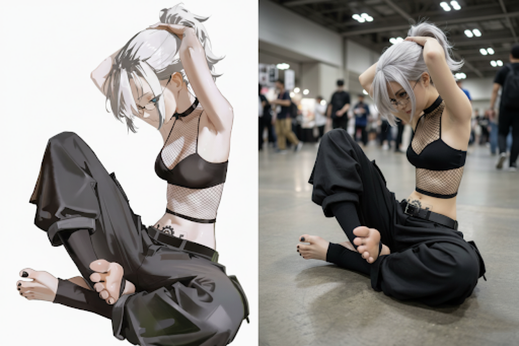 Illustration to Cosplay